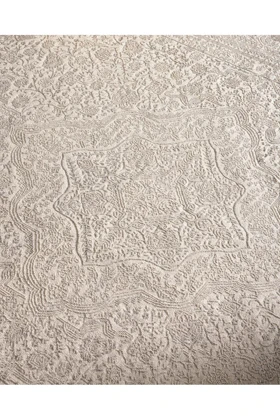 فرش ماشینی Madame Coco مدل Verdell - 160 × 230 سانتی‌متر - کرم