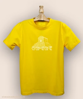 تیشرت مردانه و زنانه اصیل ایرانی طرح پاسارگاد کد 1016