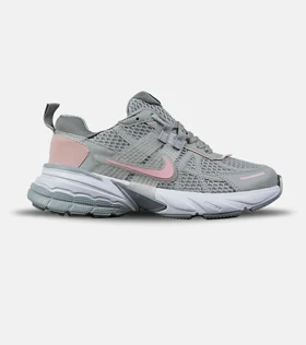 کفش کتانی مردانه و زنانه طوسی صورتی Nike cushlon مدل 7806