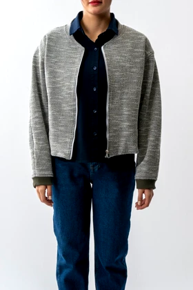 کت بامبر یقه خلبانی زنانه