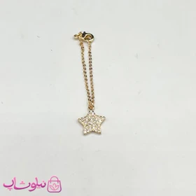 آویز ساعت زنانه ysx طرح تک ستاره طلایی کد 899