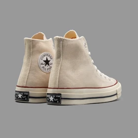 کانورس 1970s شیری ساق‌دار Converse 1970s Beige White Hightop