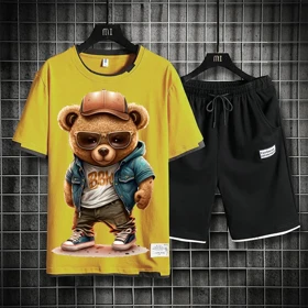 تیشرت آستین کوتاه لش