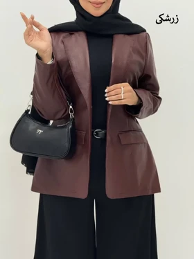 3775-کت چرم امگا