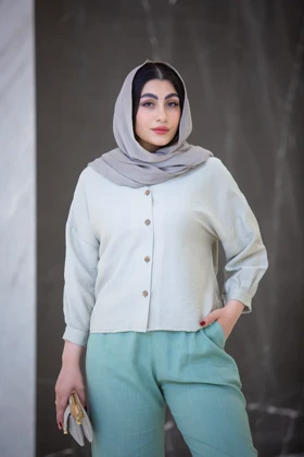 مانتو کرسپو شومیزی آنیسا