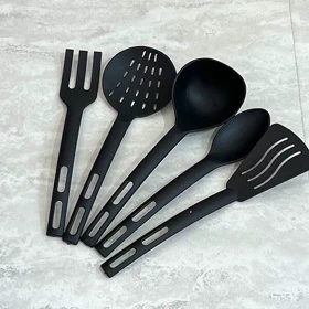 سرویس 5 پارچه کفگیر و ملاقه با انبر ایکیا IKEA