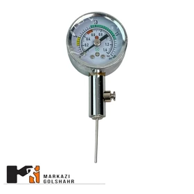 فشارسنج باد توپ استیل بارومتر مدل EF-1080-C