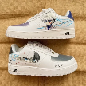 کفش اسپرت Hunter X Hunter کاستوم کتانی انیمه هانتر ایکس هانتر ایرفورس نایک nike air force کد 81150
