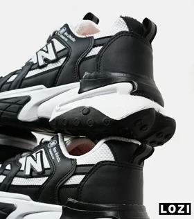 کفش کتانی مردانه و زنانه مشکی سفید NEW BALANCE smith xvision v2