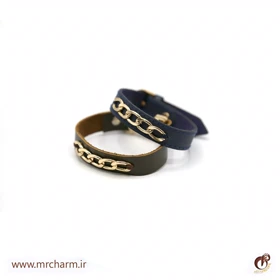 دستبند چرم دست دوز mrc2714-06