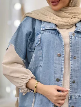 جین دو تکه دو جیب
