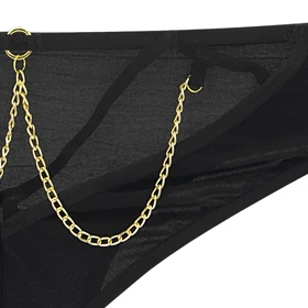 شورت فانتزی زنانه مدل پشت زنجیری