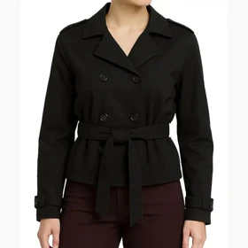 ترنچ کت دبل برست اورسایز زنانه - 62251174