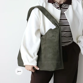 کیف زنانه بزرگ جیر مدل طوبی