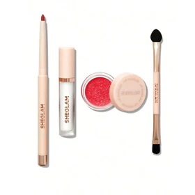 کیت لب گلیتری شیگلم SHEGLAM Lip Dazzler Glitter Kit – Red Carpet