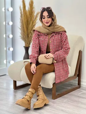 شکت چهارخونه دو جیب سوفیا
