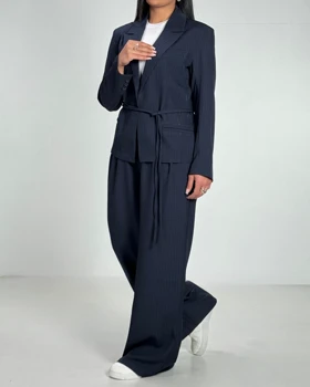 ست کت و شلوار دوبند دیپلمات  کد 800024