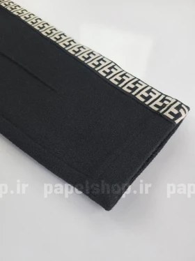 شلوار فوتر با نواردوزی