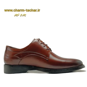 کفش رسمی بندی مردانه چرم طبیعیsi190