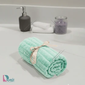 حوله دستی میکروفایبر رومن رنگ بنتون