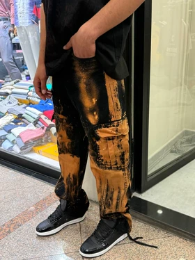 شلوار کارگو جاگر کاستوم شده مردانه استایل بگی فوق‌العاده شیک و کمیاب