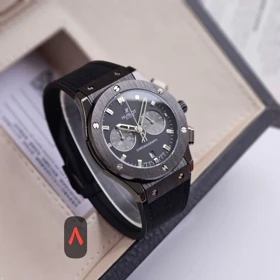 ساعت مردانه برند هابلوت HUBLOT موتور کوارتز کیفیت AAA