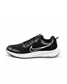 کفش کتانی بزرگ پا مدل نایک زوم مشکی سفید NIKE ZOOM