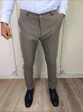 شلوار پارچه ای راسته مردانه 1010
