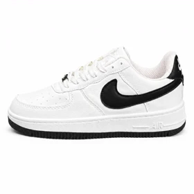 کفش کتانی مردانه مدل نایک ایرفورس سفید مشکی Nike air force