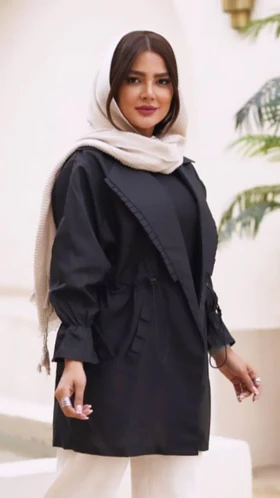 مانتو کمر گتردار