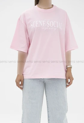 تیشرتscenf socialباکسی