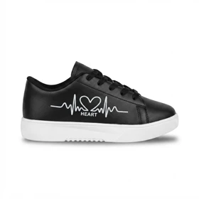 کفش کتانی ونس مدل Heart مشکی کد 295789