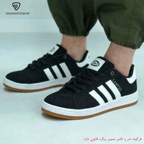 کتانی مردانه آدیداس کامپوس مشکی سفید