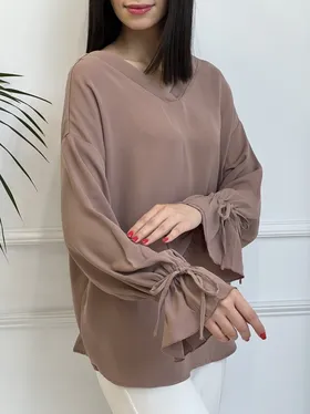 شومیز کرپ رامش
