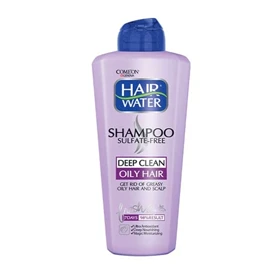 شامپو هیر واتر بدون سولفات موهای چرب کامان 400 میل