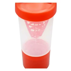 شیکر دو تیکه ورزشی پرو فیت مدل Fit-1408 ظرفیت 0.5 لیتر