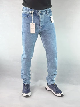 شلوار مردانه اسلیم فیت آبی 58