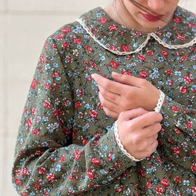 شومیز خنک کرپ‌پفکی