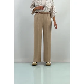 شلوار بگ پیله دار پشت کش