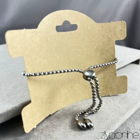 دستبند زنانه مستطیلی نگین‌دار 40209