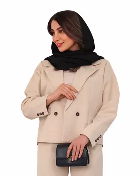 کت و شلوار کرپ هرمس