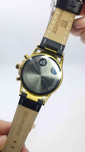 ساعت مچی مردانه نیوی فورس Naviforce 8073 کرنوگراف 3موتور فعال