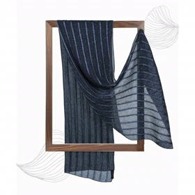 شال طرح راه راه زنانه - 39251738