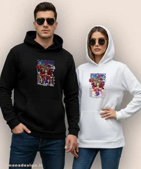 هودی مردانه و زنانه طرح وان پیس کد910