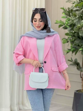 مانتو دو دکمه ژیکان