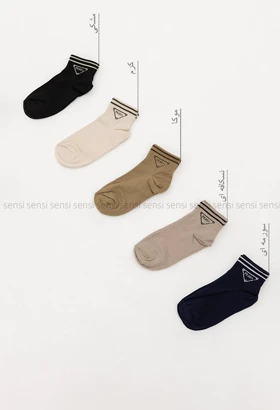 جوراب prada نیم ساق پنبه کد1005204