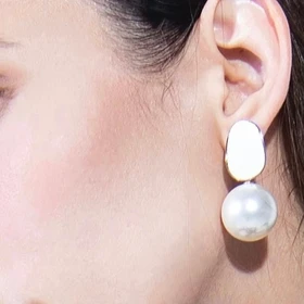 گوشواره مروارید آویز