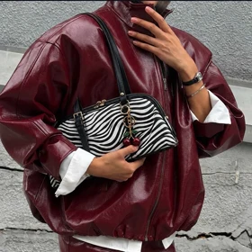 کیف دوشی ZEBRA زنانه BENO کد 5150