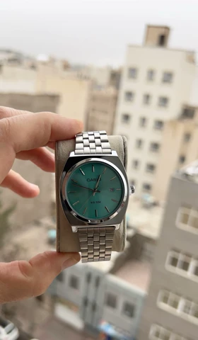 ساعت کاسیو مردانه مدل MT رنگ صفحه تیفانی