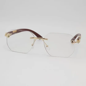 عینک آفتابی مردانه و زنانه کارتیر Cartier CT02506 کروم هارتز ضد اشعه UV400